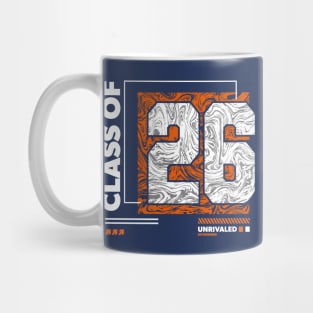 Class of 2026 Urban Streetwear // Graduation Class of '26 Orange Mug